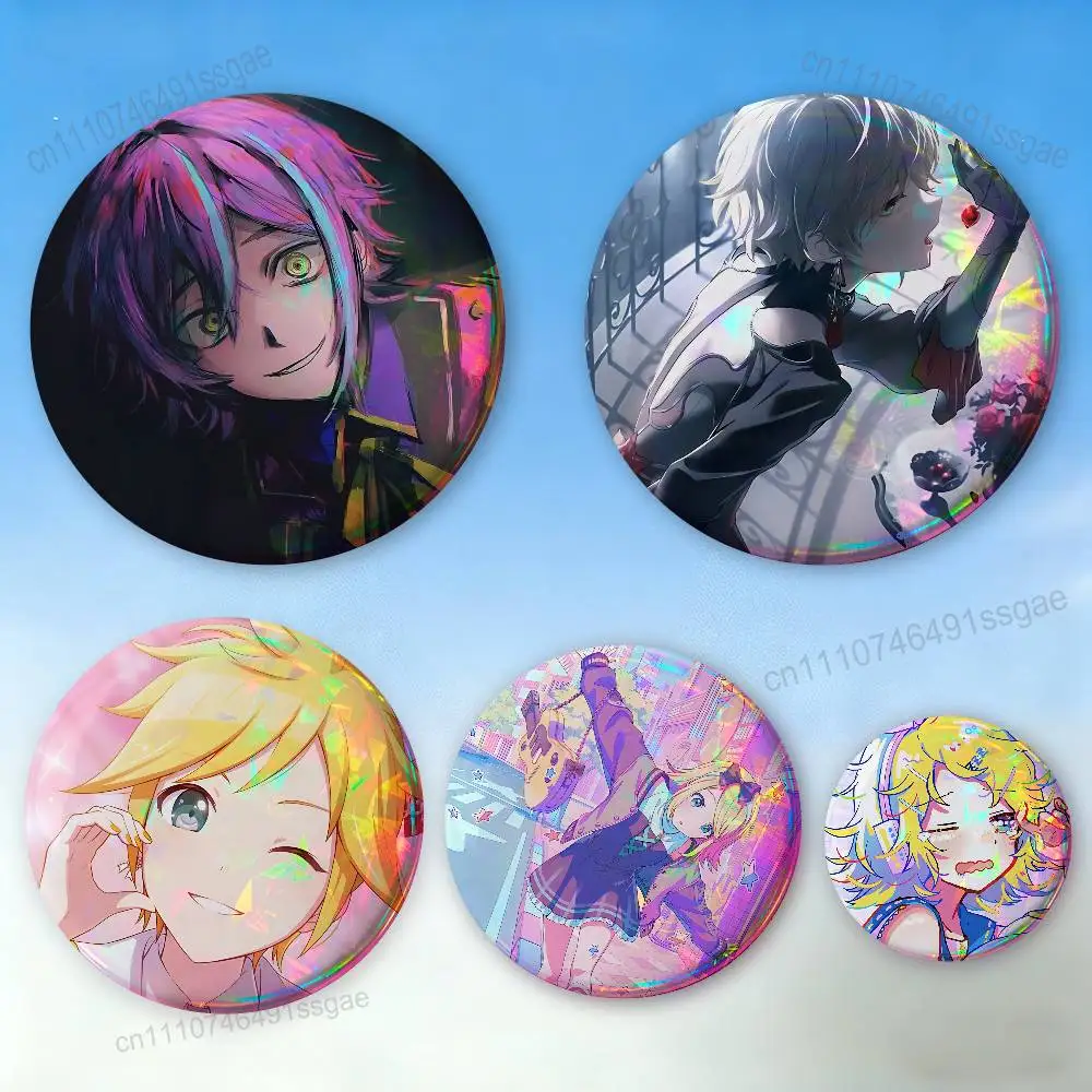 

P-Project sekai P-PJSK Enamel Badge Pins For Friend, Backpack, Clothing, Collectible Accessories, Jewelry Gift
