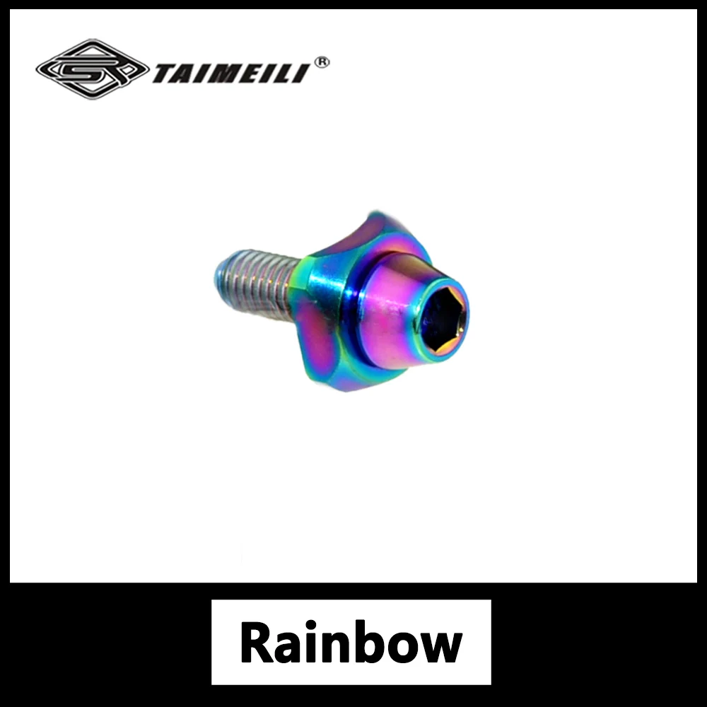 Ximano 5800 6800 cy에 적합한 자전거의 전면 가변 속도를 고정하는 데 사용되는 나사가 있는 티타늄 합금 곡선 와셔