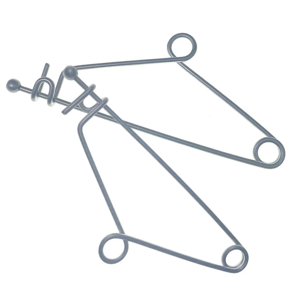 Chirurgische Mayo-Clips zur Instrumentensammlung, autoklavierbar, langlebige Organisations- und Sterilisationswerkzeuge, Tierklinikbedarf – Detail 1