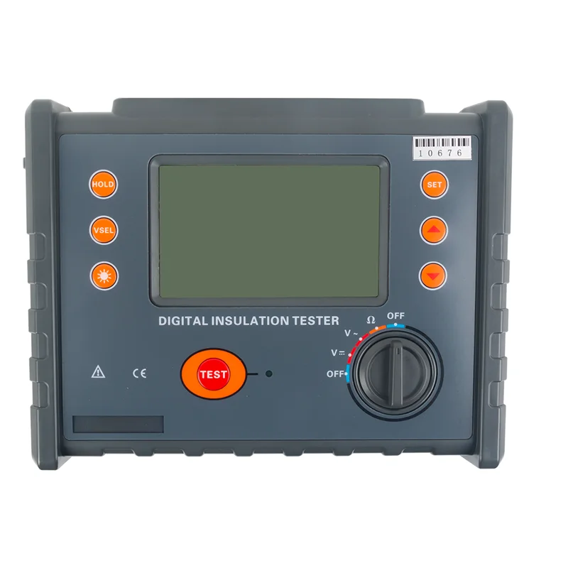 Auto-calculating 2500V High Voltage Insulation Resistance Tester