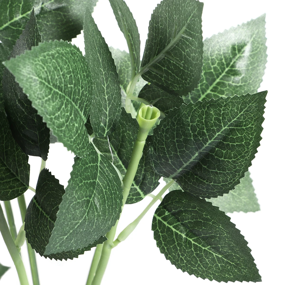 

10Pcs Realistic Artificial Rose Stem Leaves Floral Wire Flower Stems DIY Handcrafted Floral Branches Party Home Decoration