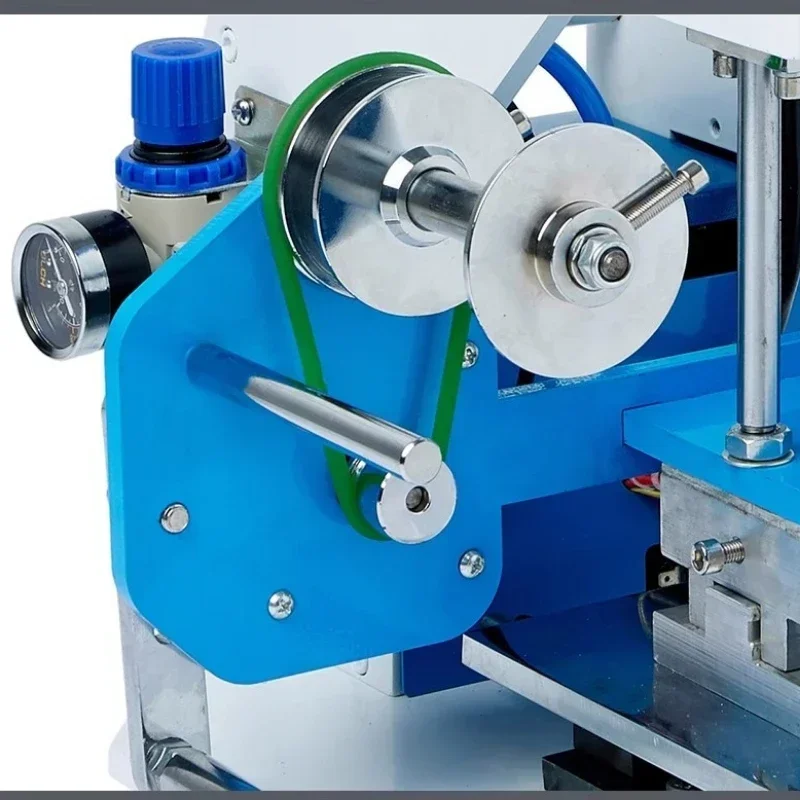 Pneumatic Hot Stamping Machine,Leather Hot Stamping Machine Creasing Transfer LOGO High Precision Automatic Roll Paper Hot