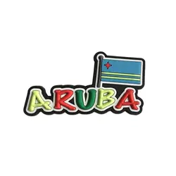 Aruba PVC Souvenir Refrigerator Magnet, Personalized Customization, Wholesale