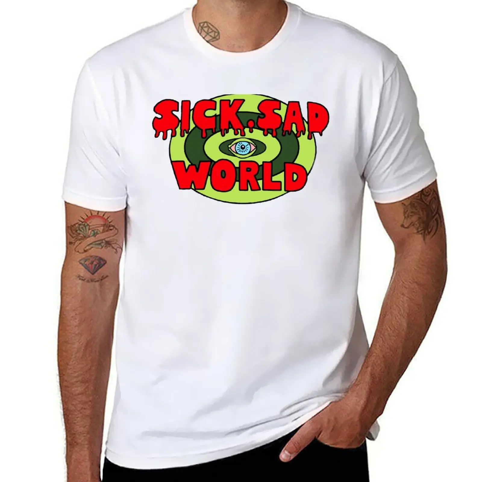 

Sick, Sad World T-Shirt t shirts for man graphic vintage man t shirt graphic T-Shirt