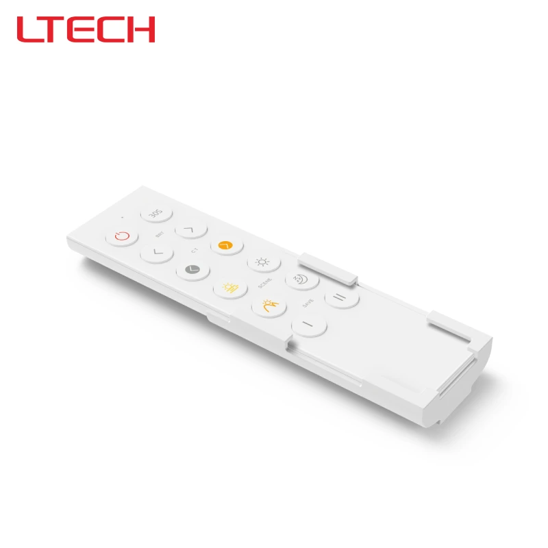 Colour Temperature Remote Control: 12-button 2.4GHz RF Controller with a Range of 30 Metres, Suitable for Home Use F2