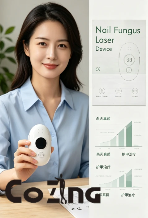 

Nail Fungus Laser Device Blue Light Ultra-Pulsed Invisible Laser Wireless Cold Laser Therapy Nail Cleaning Nail Care