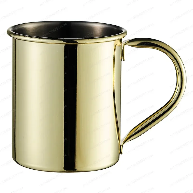Moscow Mule Cup Copper-plated hammered stainless steel cocktail metal bar