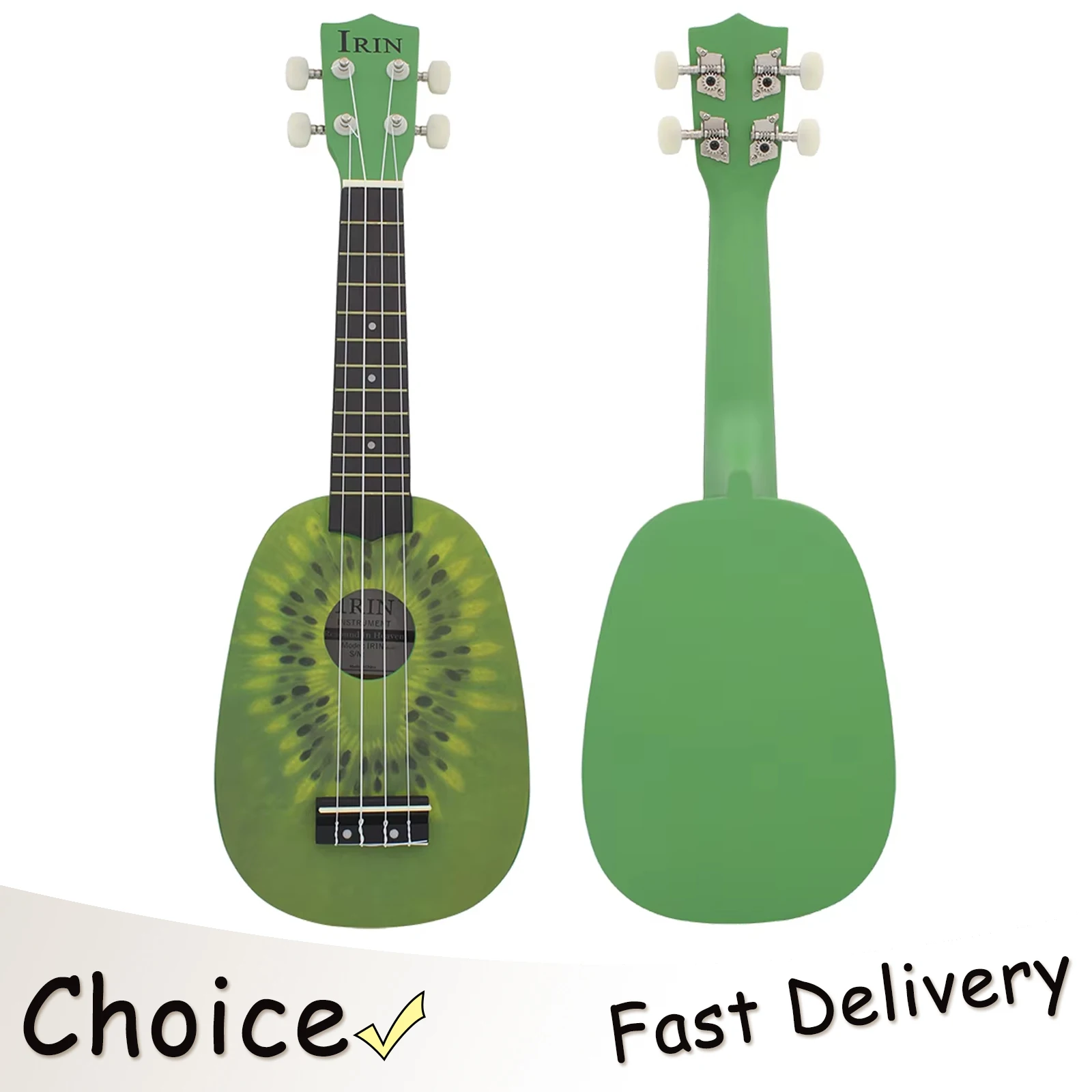 

Укулеле IRIN 21 дюйм, 4 струны, гавайская мини-гитара из липы, струнный музыкальный инструмент, подарок для начинающих