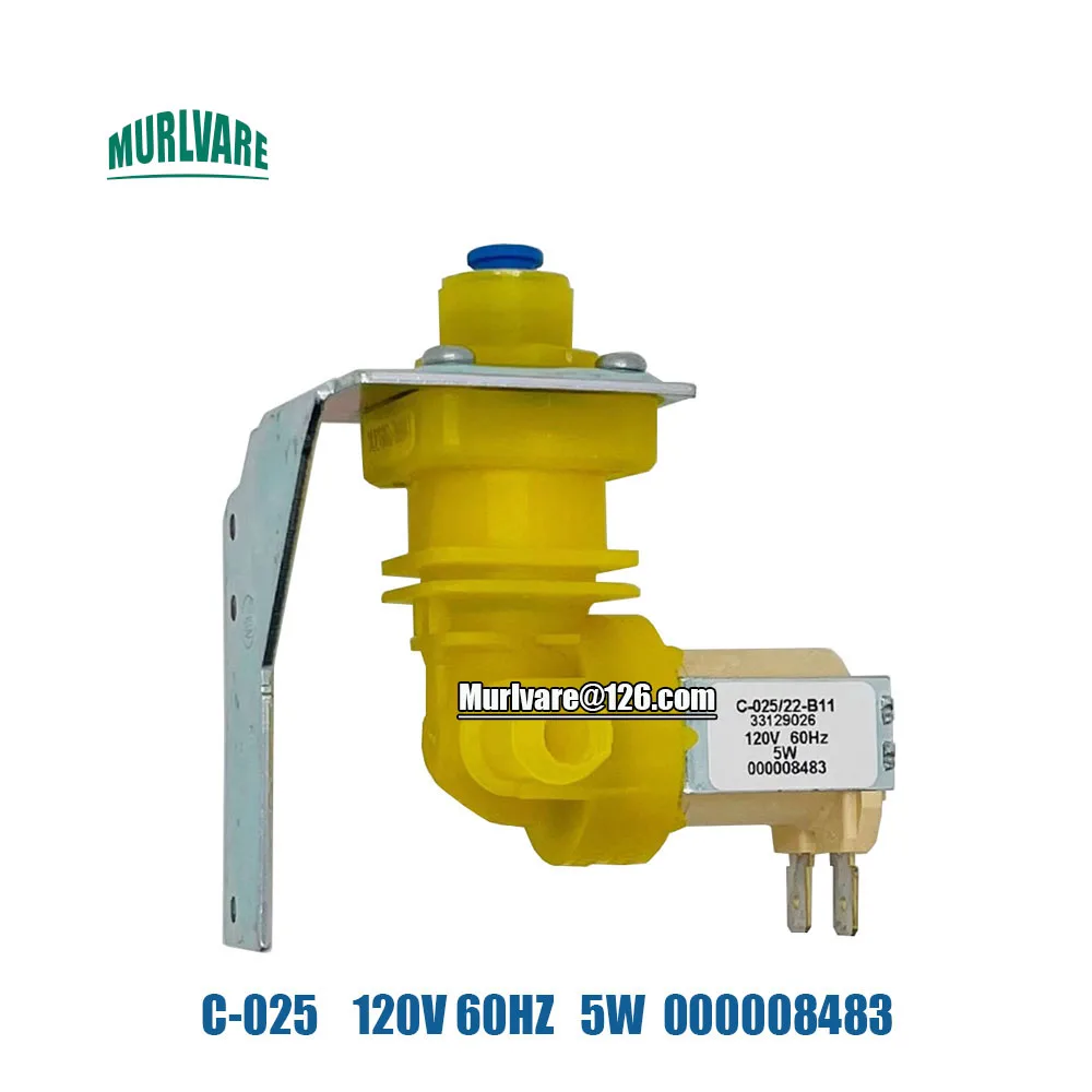 Ice Making Machine Parts 120V 60HZ 5W C-025 000008483 Water Valve Solenoid Valve For Ice Maker