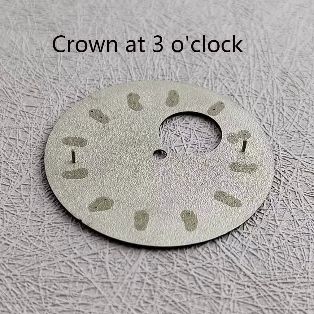 35 مللي متر NH38 الطلب التدرج اللون الضغط الهاتفي مناسبة ل NH38 الحركة الميكانيكية الأوتوماتيكية هيكل عظمي ساعة يد تعمل بالحركة الملحقات #6