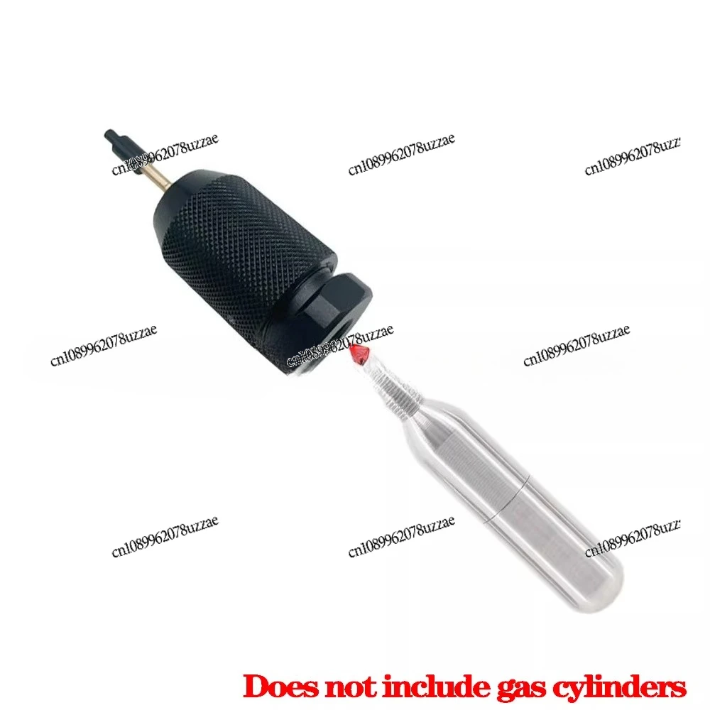 CO2 Adapter 3/8-24 UNF To G1/2-14 for 8g/12g/16g/24g Small Gas Cylinders