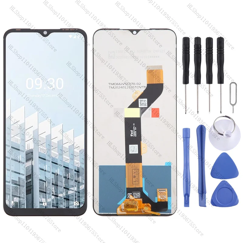 

For Tecno Pop 6 Pro BE8 OEM LCD Screen with Digitizer Full Assembly