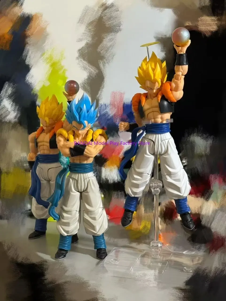 

Spot Tonsenarttoys Kamione 02A 02B Dragon Ball Z Gojita SHF Super Saiyan SSJ Gogeta Dragon Anime Action Figures Toys