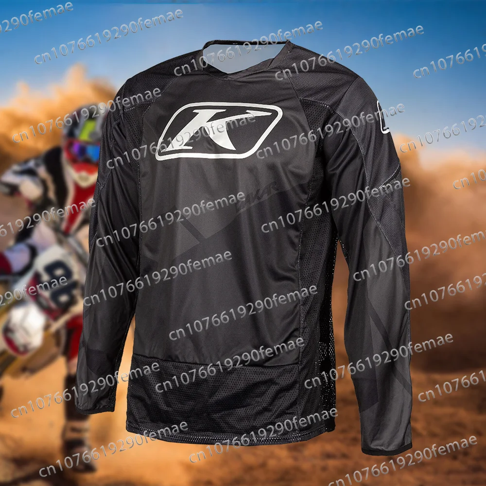 New Klim Off-Road Motorcycle, Mountain Bike, Stunt Downhill Sportswear, Daily Quick Drying Sweat Wicking Men\'s Top