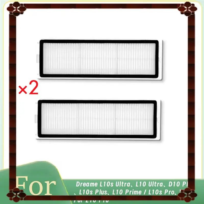 24-часовой фильтр для доставки, 2 шт. для пылесоса Dreame L10s Ultra, L10 Ultra, D10 Plus, L10s Plus, L10 Prime/L10s Pro, W10 Por Z10 Pro Vacuum