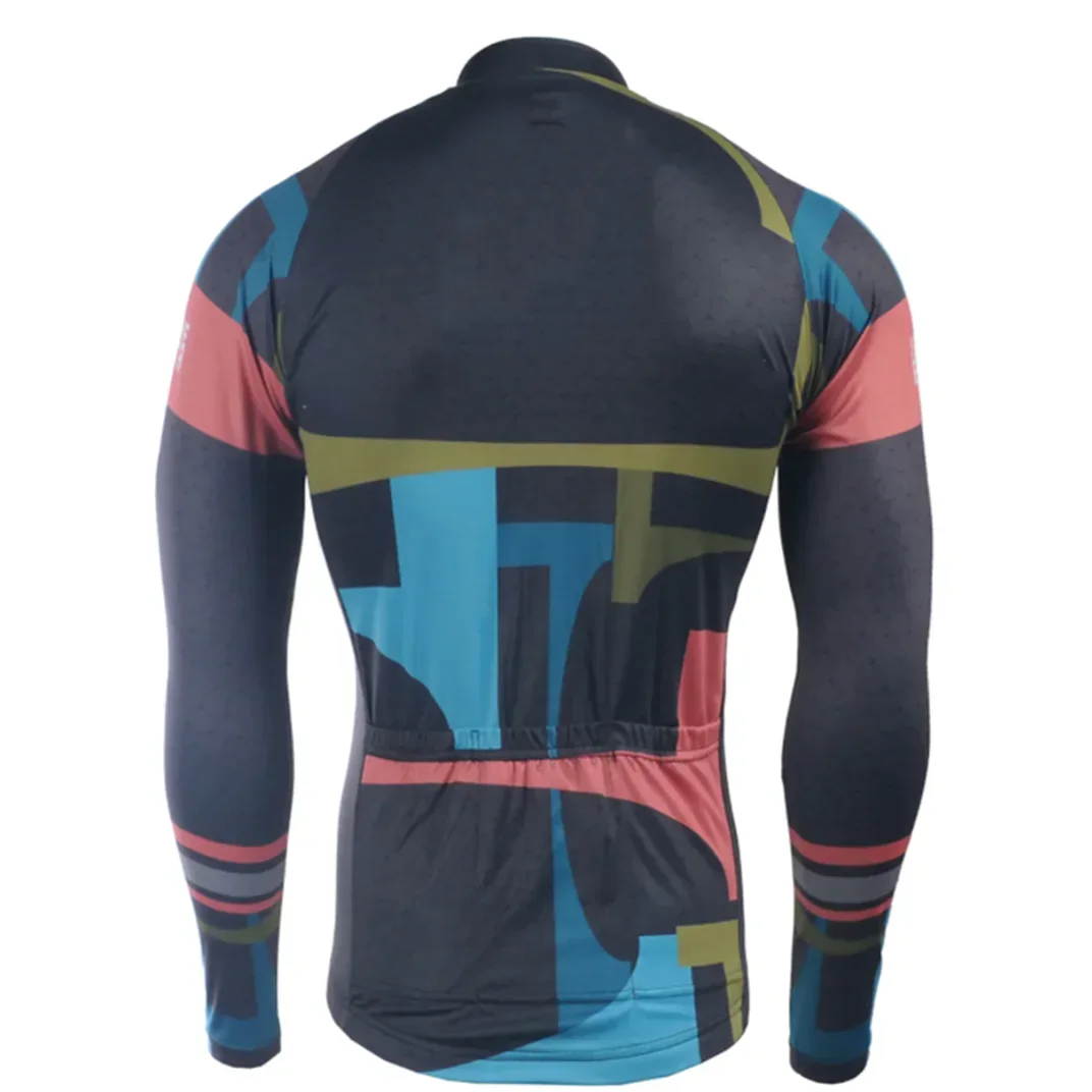 Wholesale Bicycle Cycling Jersey High Quality Clothes Shirts Long Sleeve Men Sports wear Digital Sublimated Printing Custom Made