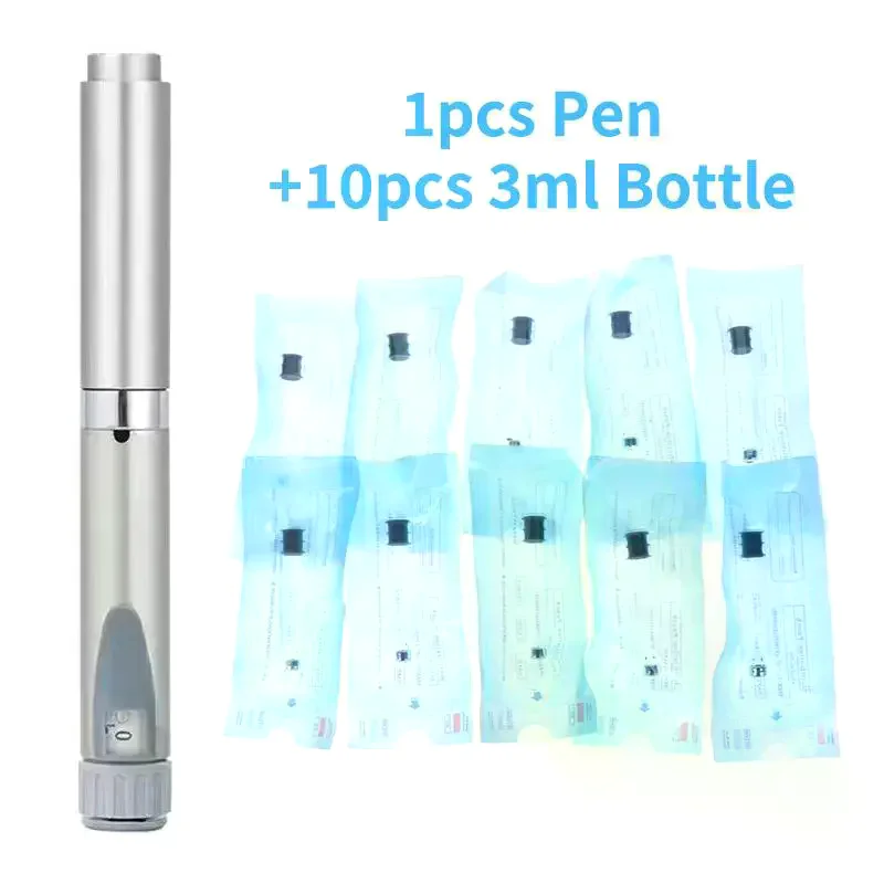 Magic Pen 3ml Sterile Empty Cassette Bottle Cartridges Pen Tip Precise Dosing Injection Pen Kit For Insulin