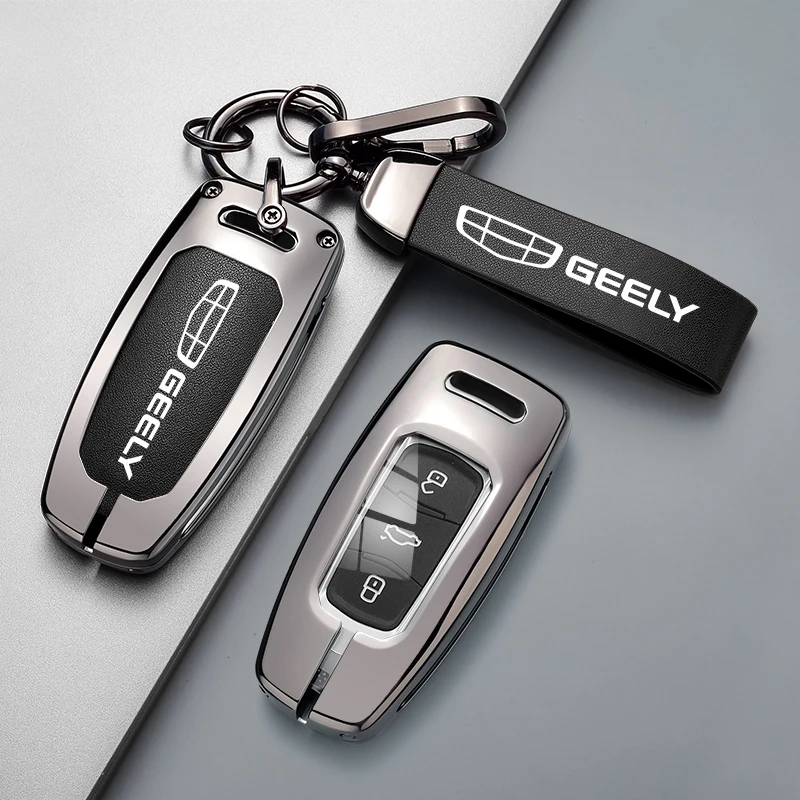 For Geely Coolray X6 Emgrand Global Hawk GX7 Car Key Case Cover Geely Car Keychain Protective Shell