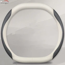 11colors D-shaped Car Steering Wheel Cover for Lincoln Nautilus 2023 2024 2025 2026 Auto Interior Protection Accessories