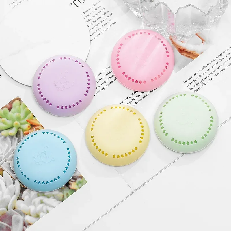 3/1Pcs Toilet Aromatherapy Fragrance Lasting Deodorant Solid Round Air Freshener Bedroom Wardrobe Car Home Household Freshers