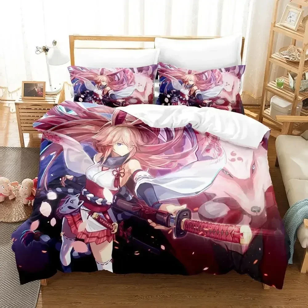 

Honkai impact 3 Bedding Set Single Twin Full Queen King Size Bed Set Aldult Kid Bedroom Duvet cover Sets 3D Print Kawaii anime