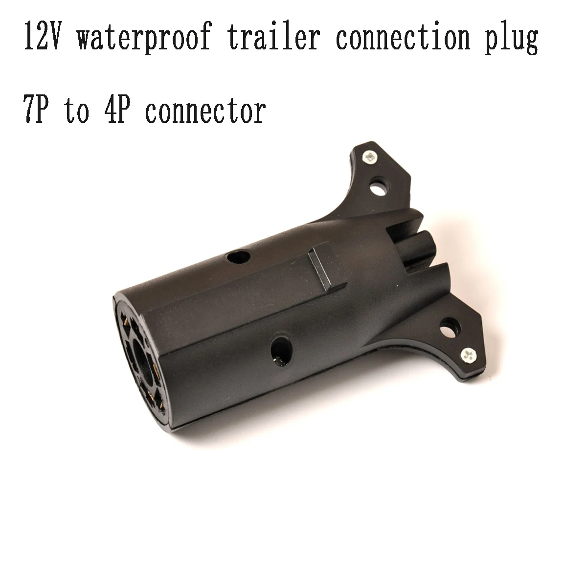 12V Waterproof Trailer RV Caravan Yacht Connection Plug 7P To 4P Connector US Standard Rv Camper  Camper Accessories