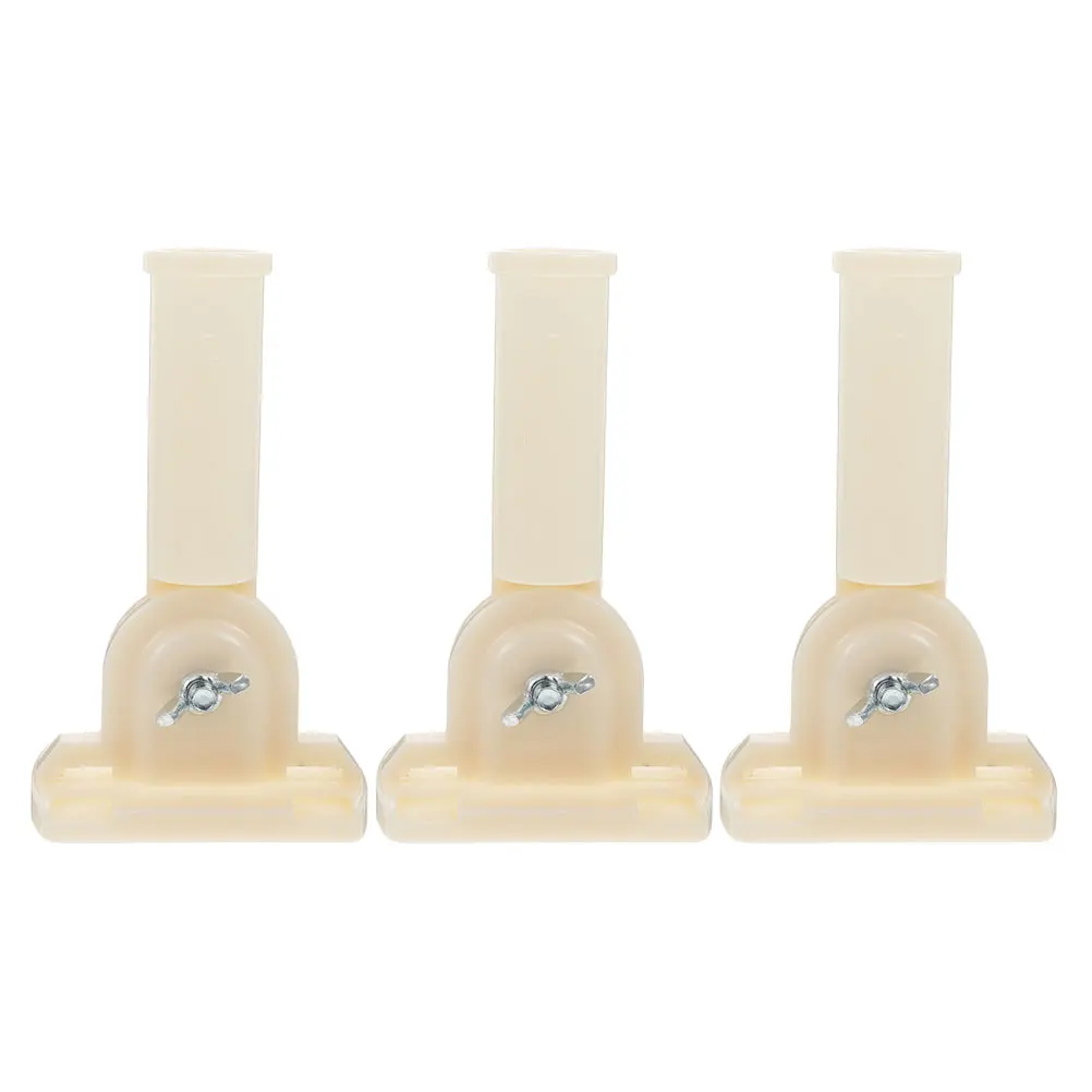 

3 Pcs Adjustable for Garden Flag Display Safe Material Weather Flagpole Wall Mount Flagpole s Resistance Bracket