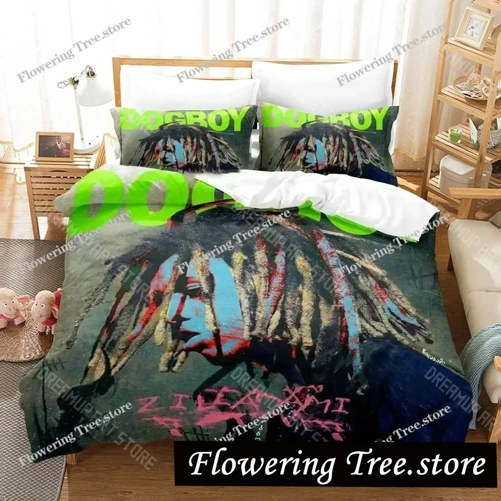 3D Print Zillakami Rapper Bedding Set Boys Girls Twin Queen King Size Duvet Cover Pillowcase Bed boys Adult Home Textileextile