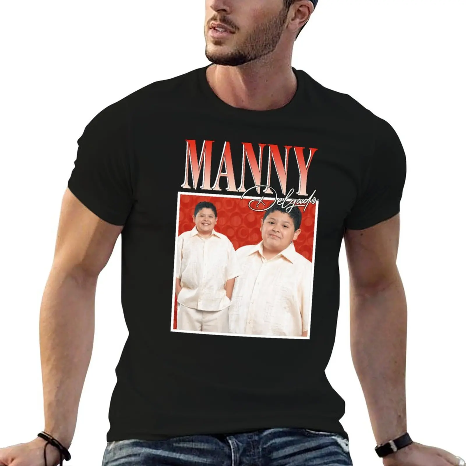 

Manny Delgado T-Shirt t shirts with prints man t shirts cotton man t shirt cotton T-Shirt