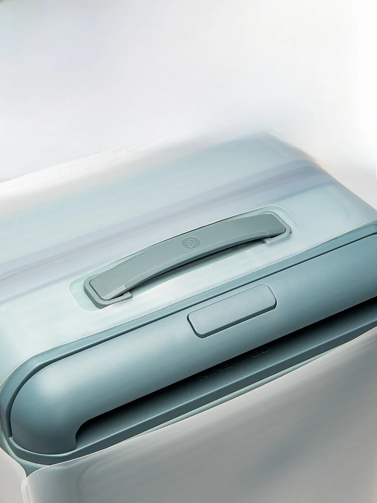 Travel Lage Dust Cover 20/25 Inch EVA Jelly Protective Case Scratch Resistant Suitcase Cover for Wide Pull Rod Bag
