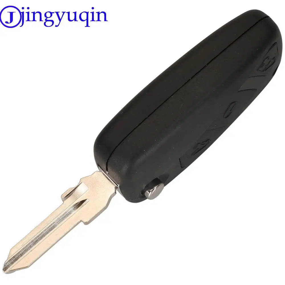 jingyuqin Remote Folding Car Cover Key Shell Case For Fiat Iveco Daily (2006 - 2011) GT10 Blade Keyless Fob 2/3Buttons