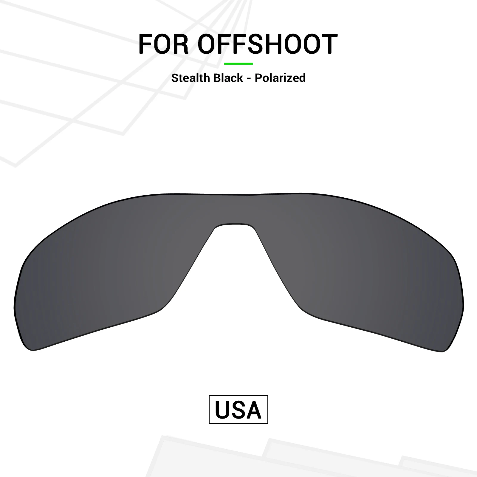 SNARK POLARIZED Replacement Lenses for Oakley Offshoot OO9190 Sunglasses - Multiple Options