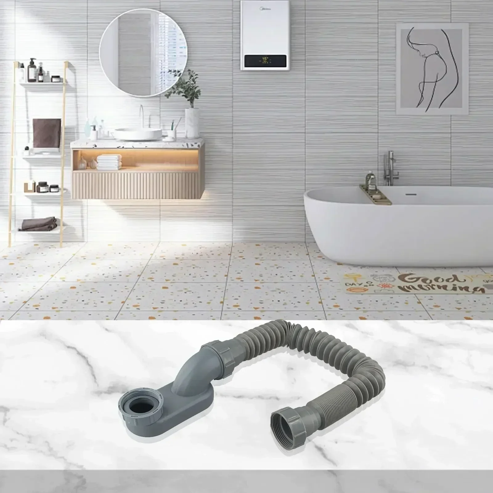 Drain Flexible Low Profile Drain As Shown In The Picture Shower Drain Silica Gel Sealing Ring Space Efficiency