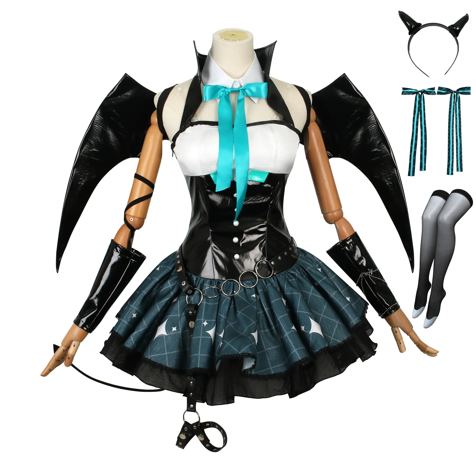 

Virtual Idol COS Future Cos Costume Imps Corsets Raccoon Rascal Cosplay Female