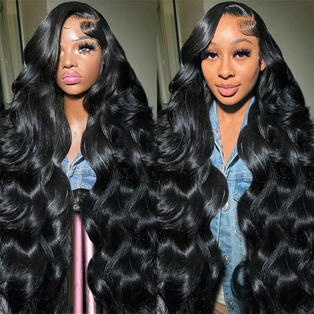 30 36 Inch Body Wave 13x6 13x4 Lace Front Human Hair Wigs For Women Malaysia Loose Water Wavy Human Hair 360 HD Lace Frontal Wig