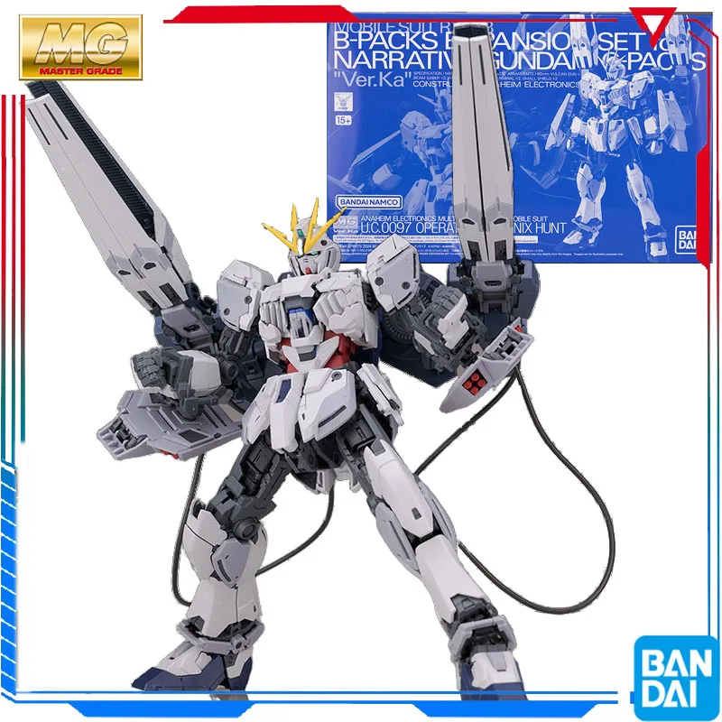 

Bandai MG PB 1/100 Statement NT GUNDAM C Equips Ver.KA B Equips a separate expansion pack Anime Action Figures Model No body