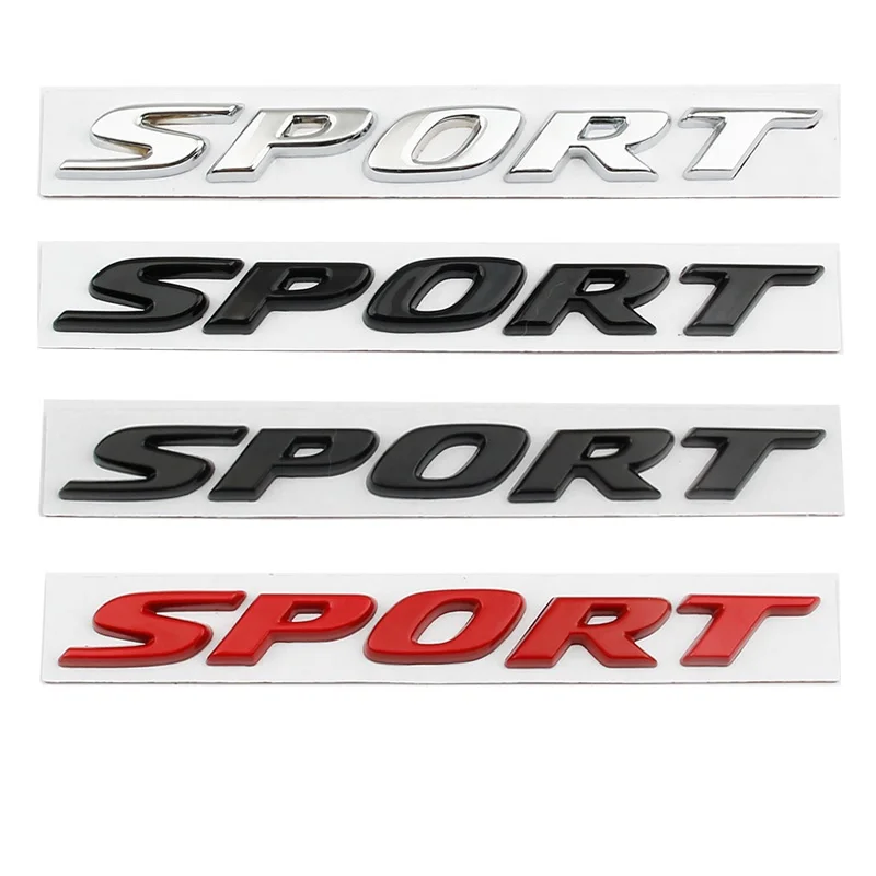 

NEW Metal SPORT logo emblem sticker For Honda Fit