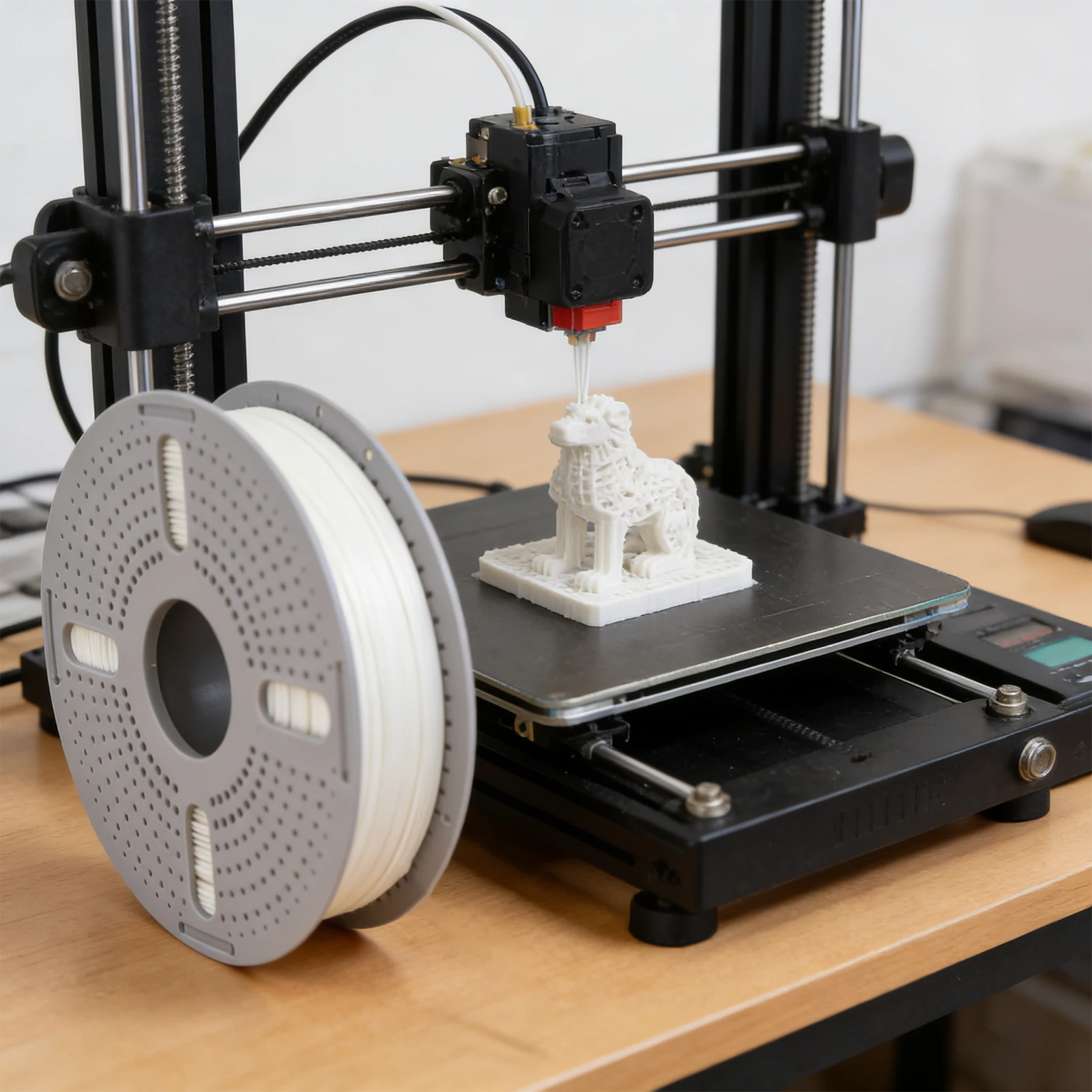 

No Knots Filaments 1.75mm Thick PLA 3D Printing Filament Bendable Neatly Arranged 3 D Printers Spools Fit Most FDM Printer