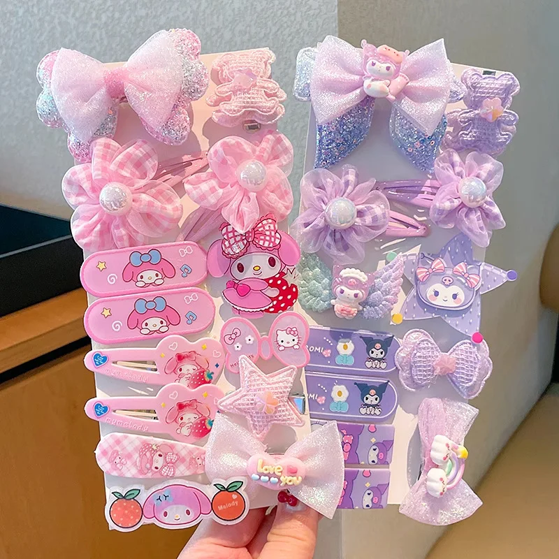 

Kuromi Children's Hair Vlip Kawaii Girl's Broken Hair Bangs Clip Hair Clip Headwear Girl Hair Clip Girl's Gift