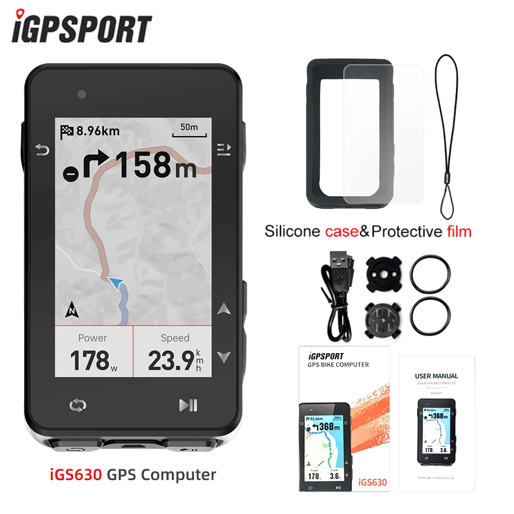 IGPSPORT IGS630 Bicycle Computer GPS Global Offline Map Cycling Odometer IGS 630 Support Electronic Shifting Smart Trainer