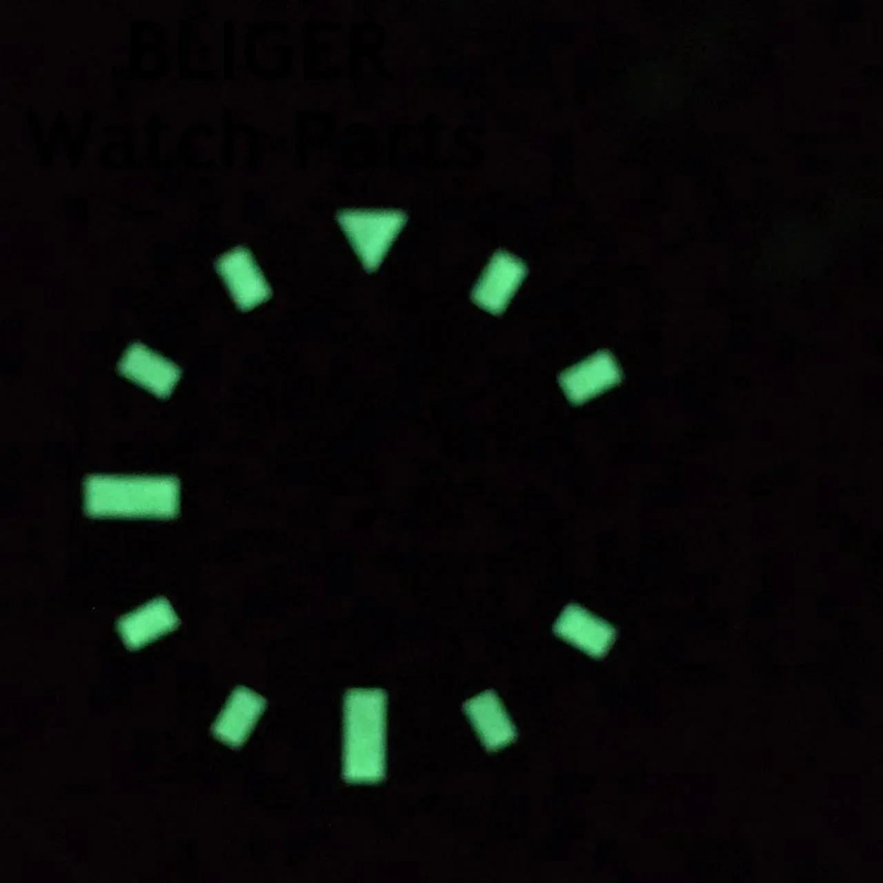 BLIGER 29mmBlack White Watch Wial Luminous Fit ETA2824 2836 Miyota 8215 DG2813 3804 Movement