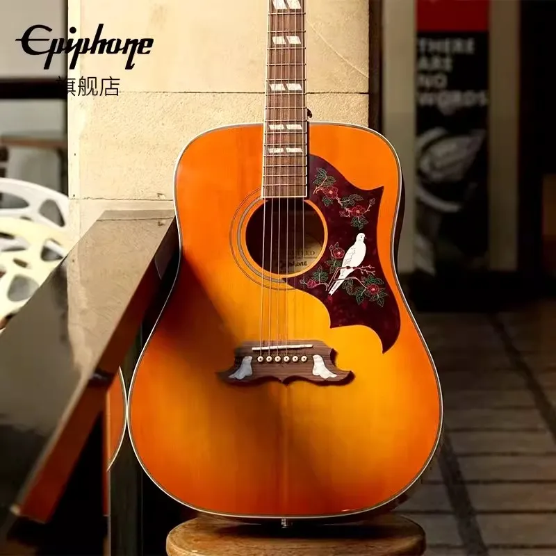 Epiphone Dove Pro Folk Wood Guitar 42 inch Professional