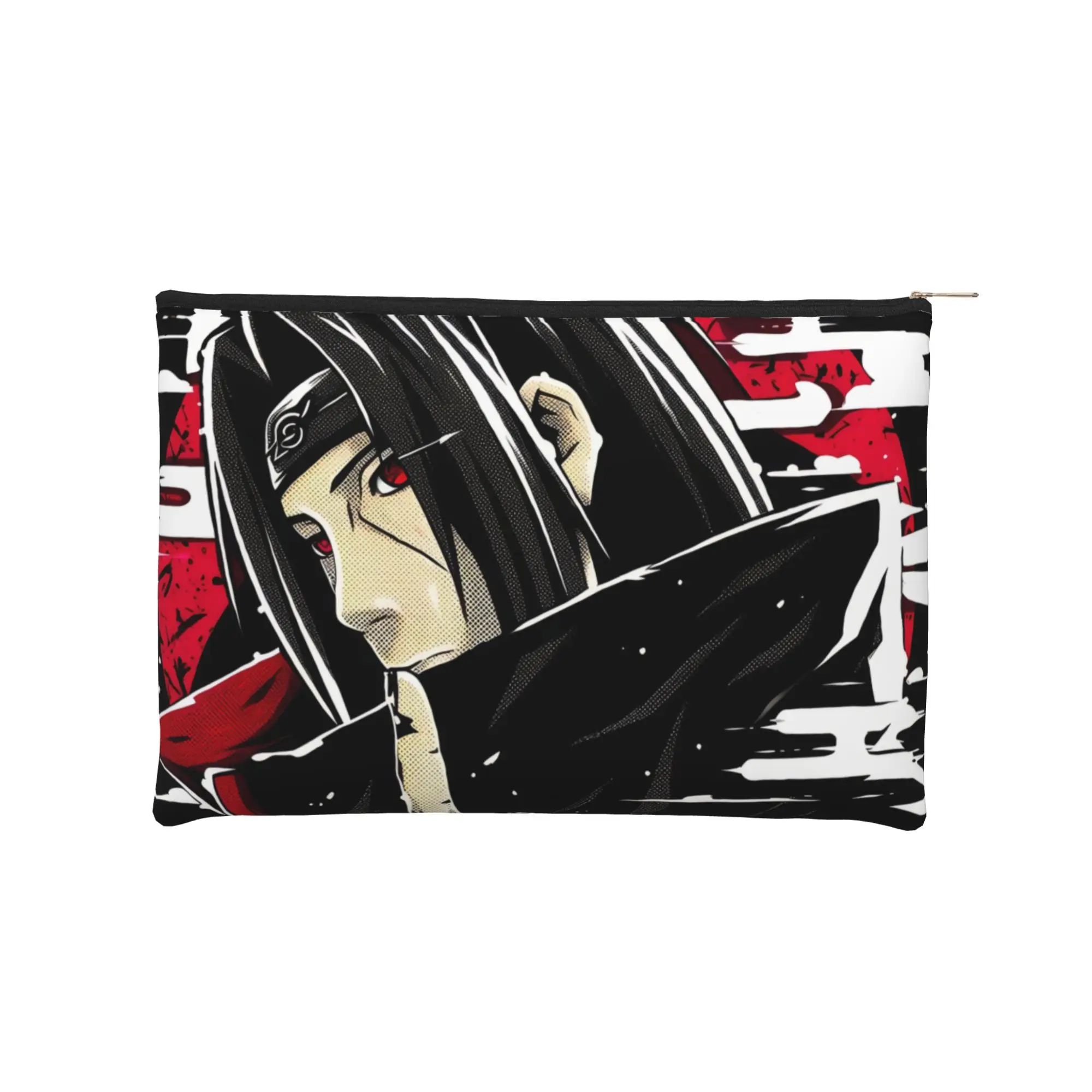 anime Foldable Cute pouch Naruto anime comic Makeup Bag  Toiletry Bag with Zipper Wash Bag