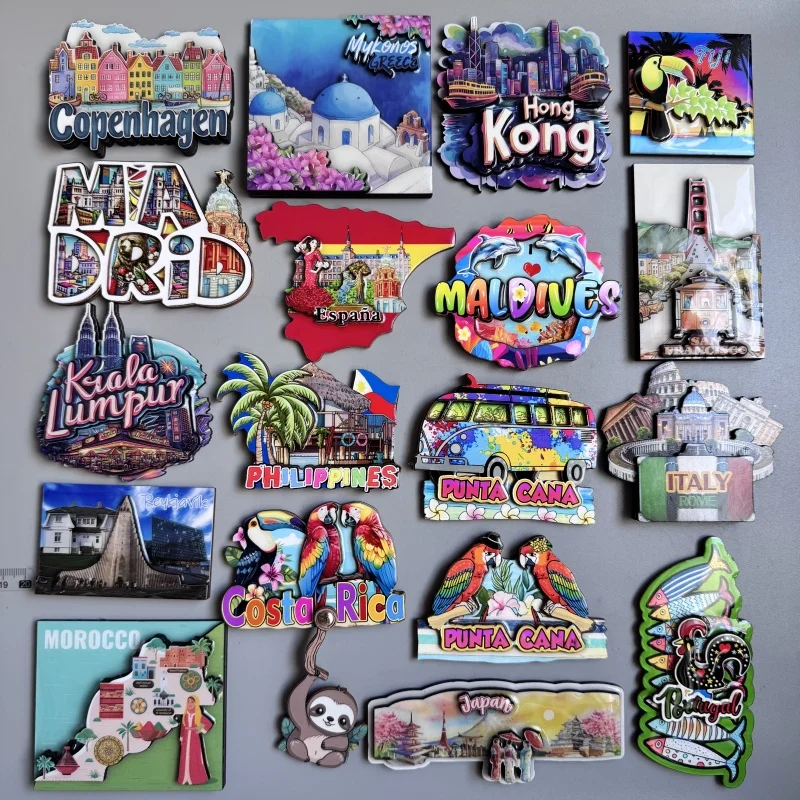 Wood Fridge Magnets…