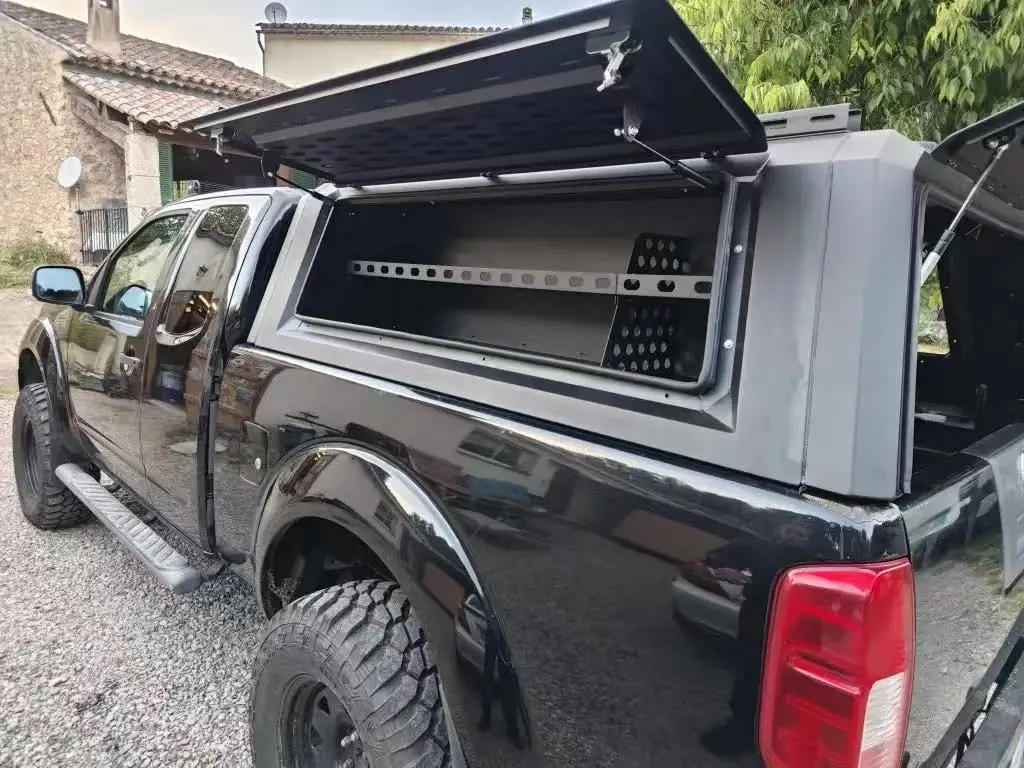 Waterproof Customization Car Storage Tool Box Aluminum Black Case 4x4 Storage Box for Pickup and Truck Storage Side Boxes