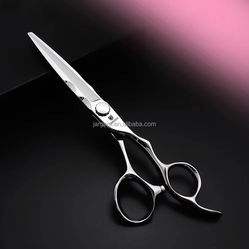 Series Professional Hair Scissors Tijeras Barber Tools with Wear Plate Limited Hair Cutting Scissors Cobalt Alloy Steel