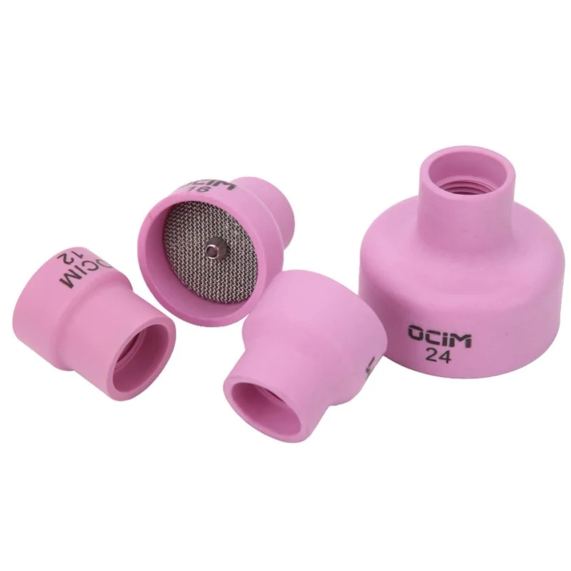 

Набор керамических сварочных колпачков для горелок, комплект газовых линз из оксида алюминия, промышленные принадлежности WP-17/18/26 1.6