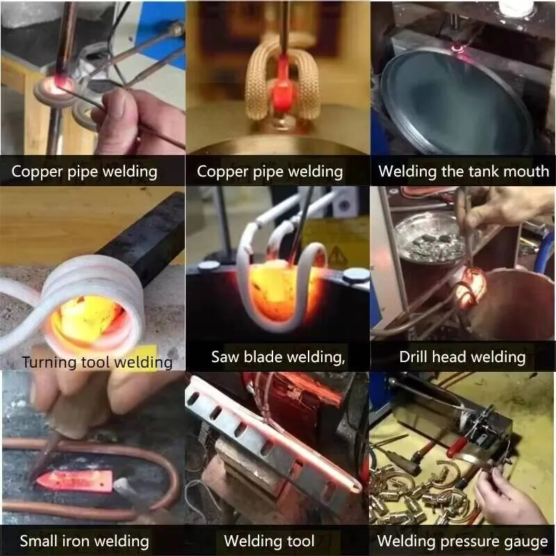 

Высокочастотное сварочное оборудование для выпадения шестерен, закалочное оборудование для металла, ручной индукционный нагревательный аппарат небольшого размера