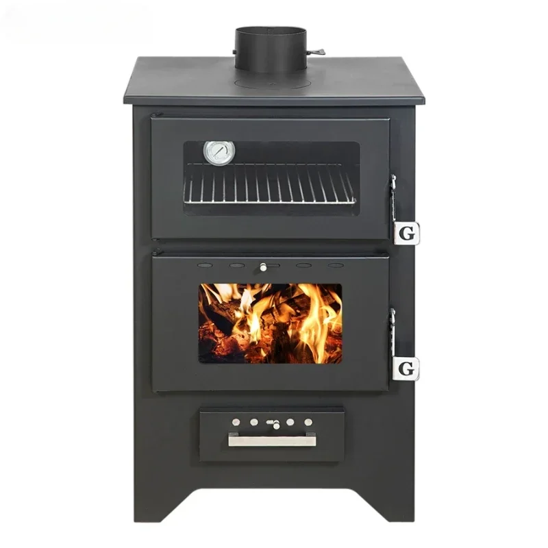 

Quality Wood Burning cooking Stove with Oven | 80% Efficiency