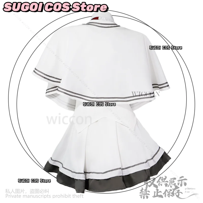 Galgame Tsui No Sora تأثيري زاكورو تاكاشيما رائع كل يوم أسفل أنيمي اليابانية JK زي مدرسي فستان Kawaii مخصص